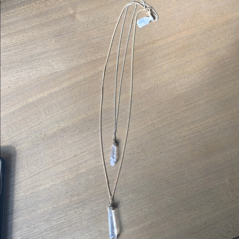 NWT Anthropologie gem necklace